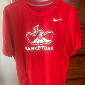 Nike Red Basketball Graphic Tee